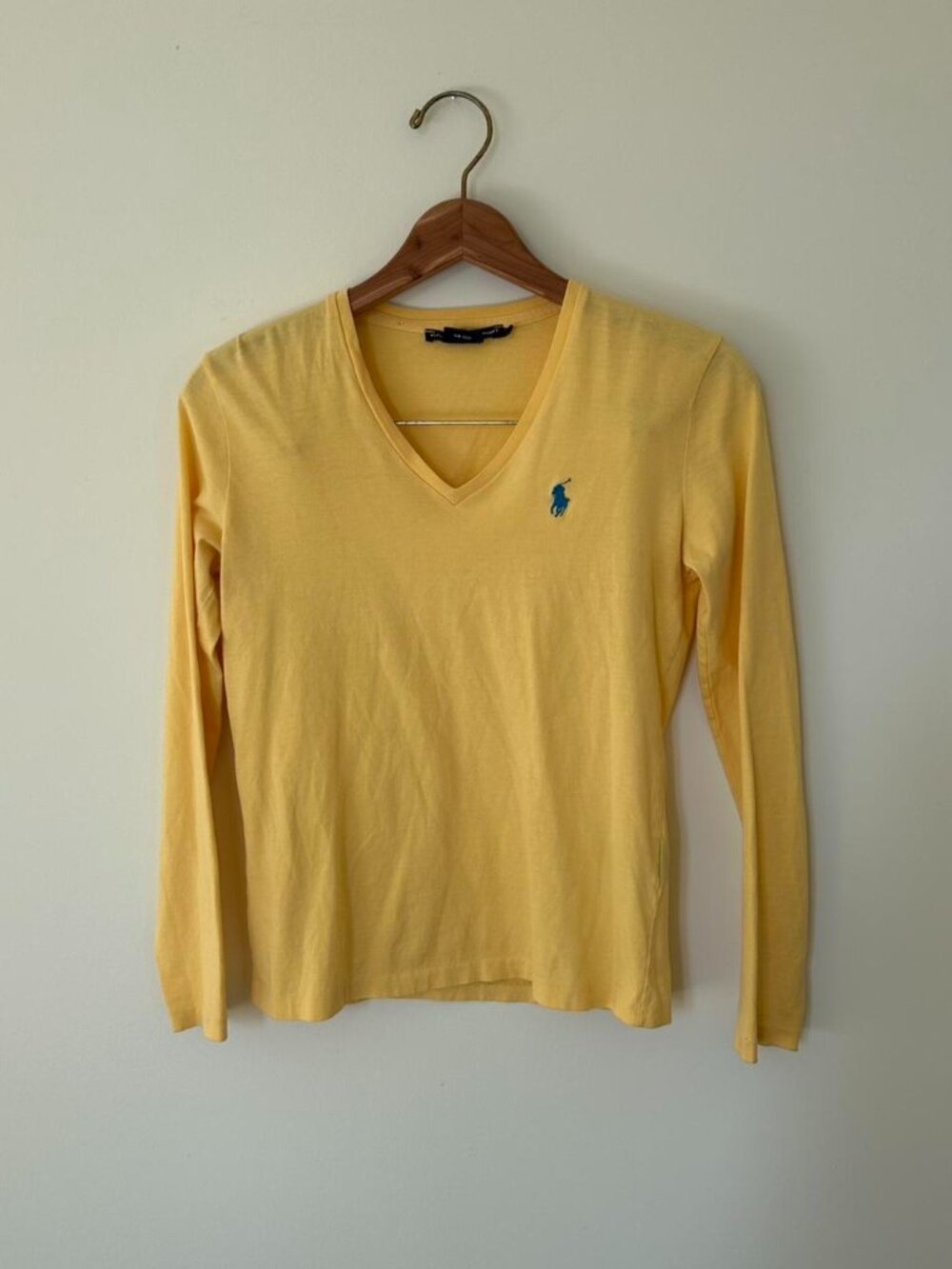 Ralph Lauren Women's Yellow T-shirt
